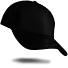 SAV ILE MAN キャップ メンズ 無地帽子 ぼうし cap コットン 100% ランニング スポーツ 野球帽 大きいサイズ 黒
