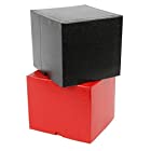 送料無料MilesMagic Magician's Gozinta In & Out Box Gimmick Small Size Mentalism Boxes Comedy Illusion Magic Trick, Red & Black