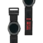 【日本正規代理店品】URBAN ARMOR GEAR Galaxy Watchバンド Galaxy Watch 42mm用 ACTIVEシリーズ(ブラック) UAG-GWSA-BK