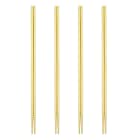 食洗機対応 菜箸 若狭塗 白竹 4膳セット 日本製 取り箸