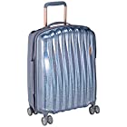 [ベラージ] スーツケース TSAダイヤルロック 8輪キャスター Glitter-SS 機内持ち込み可 35L 2.8kg ブルー