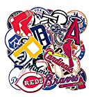 送料無料Baseball Team Fans Logo Stickers MLB Major League Baseball All 30 Teams Collection Waterproof Vinyl Sticker Include Twi