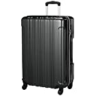 [ビバーシェ] スーツケース ファスナー ＴＳＡロック 大型 SF2 SF2-L 80L 4.5kg カーボンチャコール