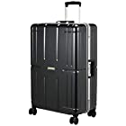 [エー・エル・アイ] スーツケース AliMax2 ハードキャリー 92L 5.2kg カーボンブラック