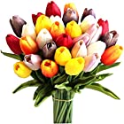 30本 造花 枯れない花 チューリップ 造花 インテリア ギフト 大切な人へ感謝の気持ちを伝える 花束 インテリア造花 アートフラワー シルク製造花