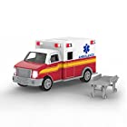 送料無料Driven 救急車 緊急車両 はたらく車のおもちゃ サウンド＆ライトつきミニカー マイクロシリーズ 3歳～ 正規品