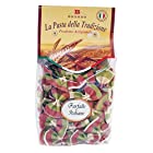 送料無料3色ファルファッレ 250g White-Red-Green Farfalle Pasta 250g