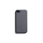 Bellroy Premium Slim Leather Phone Case（iPhone SE用） - Graphite