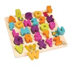 送料無料B. toys 木製アルファベットパズル 型合わせパズル ブロック26ピース 木のおもちゃ 1歳半~ 正規品