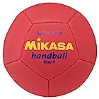 送料無料ミカサ(MIKASA) スマイルハンドボール 0号(直径15cm・レジャー用)マシン縫い レッド STPEH0-R 推奨内圧0.20~0.30(kgf/?)