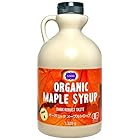 送料無料オーガニック メープルシロップ 1,320g グレードA（ダークロバストテイスト）Organic Maple Syrup 1,320g (Dark Robust Taste) Grade A (1本)