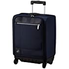 [プロテカ] スーツケース 日本製 マックスパスソフト3 機内持込可 23L 2kg 1~2泊 コインロッカーサイズ ストッパー付 12836 20 cm ネイビー