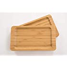 【天然素材】竹製 トレイ ウッドプレート (28.5*16*2cm)