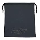 送料無料ローリングス(Rawlings) 野球用 グラブ袋 EAC11S03 ブラック サイズ 40X34.5cm