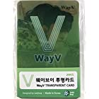 送料無料TradePlace WayV ウェイブイ 威神V ウェイシェンブイ NCT エヌシーティー グッズ ／ 透明 フォトカード 25枚セット TRANSPARENT CARD 25pcs 韓流 K-POP 韓国製