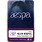 送料無料TradePlace aespa エスパ グッズ ／ 透明 フォトカード 25枚セット TRANSPARENT CARD 25pcs 韓流 K-POP 韓国製