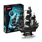 送料無料3Dパズル ビッグシップシリーズ 海賊黒ひげのクイーン・アンズ・リベンジ号 180ピース T4005h-V2