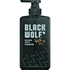 送料無料BLACK WOLF(ブラックウルフ) リフレッシュ スカルプシャンプー380mL 黒髪を根元からリフレッシュ/頭皮アブラ・ニオイの原因を落とす/フレッシュシトラスの香り/ハーブ成分配合(チャ葉エキス、カキタンニン、ホップ花エキス)