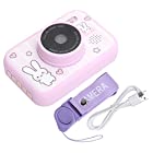 送料無料キッズカメラ カメラおもちゃ 子ども用カメラ TFカードサポート 新年ギフト(ピンク)