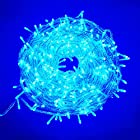 送料無料LEDイルミネーション ライト 500球 30m クリスマス 飾り LED電飾　8パターン　 複数連結可 防水 クリスマスツリーライト led　 ブルー発光
