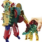 送料無料かっこいいぞ！変形する恐竜ロボット 恐竜 おもちゃ 変形ロボット 変形ロボ 恐竜ロボ 立体パズル ロボット おもちゃ (ステゴロボ)