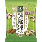 送料無料森永製菓 ミルクキャラメル ピスタチオ味 袋 74gx4袋