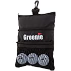 送料無料Greenie(グリーニー) ゴルフボールケース ゴルフ ボール ケース ポーチ フック付 GR-2110-01 (黒)
