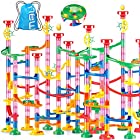 送料無料UQTOO 265個 ビーズコースター 知育玩具 スロープ ルーピング セット 子供 組み立 DIY 積み木 室内遊び 男の子 女の子 誕生日のプレゼント ビー玉転がし おもちゃ ブロック
