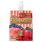 送料無料ハウスウェルネスフーズ まるでスムージー ベリーミックス&ピーチ味 150g×24個 (ビタミンA・C・E・食物繊維・鉄・カルシウム配合)