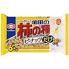 送料無料亀田製菓 亀田の柿の種ピーナッツだけ6袋詰 150g×12袋