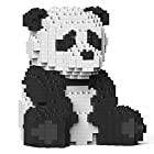 送料無料リアルな動物オブジェを作れる ブロックおもちゃ みんなに愛されている ジャイアント パンダ 11.3×13.1×高さ14.2cm ネジで固定する丈夫なブロック 大人向け 立体パズル 崩れない インテリア小物 JEKCA エンヴェールヘルッ
