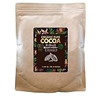 送料無料無糖 オーガニック有機 無添加 純ココア 非アルカリ処理 低脂質 ココアパウダー 糖類ゼロ cocoa クリオロ種使用 甘くない