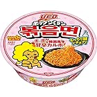 送料無料日清食品 日清焼そばU.F.O. ポックンミョン 濃い濃い韓国風甘辛カルボ カップ麺 101g×12個