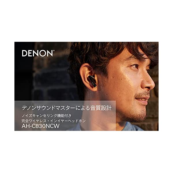 ヤマダモール | デノン Denon AHC830NCW ノイズキャンセル機能対応