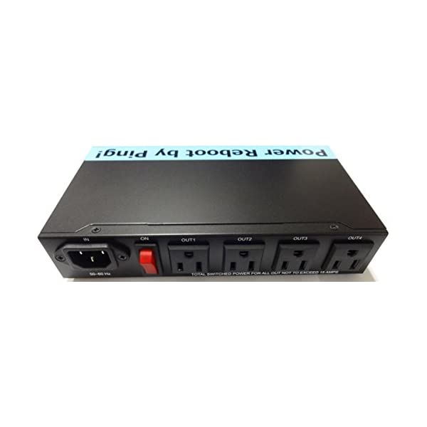 電源自在 IP Power 9258T Ping リモート電源制御装置 4ポート