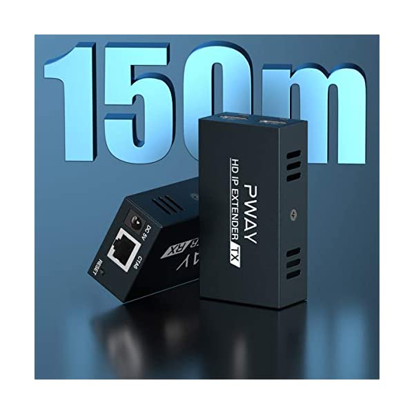 ソルボワ PW-DT236 HDMIエクステンダー500フィート、イーサネット