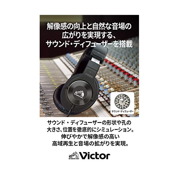 ヤマダモール | Victor JVC HA-MX100V スタジオモニターヘッドホン