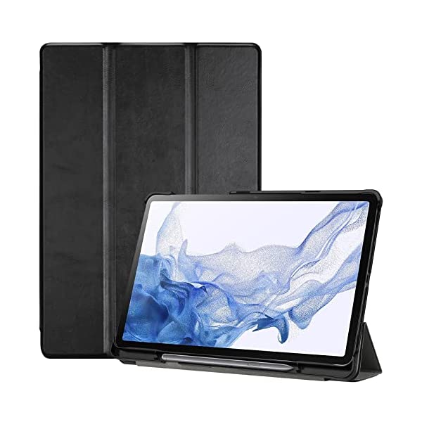 Galaxy Tab S7+  純正カバー ケース ブラックPC/タブレット