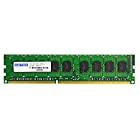 アドテック サーバー用 DDR3-1600/PC3-12800 Unbuffered DIMM 8GB ECC ADS12800D-E8G