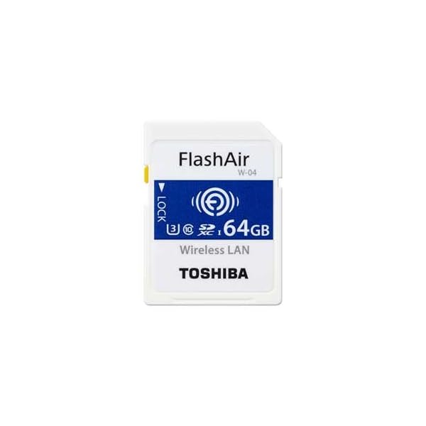 東芝 無線LAN搭載SDXCメモリカード 64GB Flash AirFlashAir - dgw