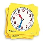 ラーニング リソーシズ(Learning Resources) 学習時計 プラスチック 生徒用 10枚セット 10cm LER 0112