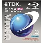 TDK ブルーレイディスク オープンカートリッジタイプ25GB [BD-RE135N]