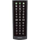 SONY リモートコマンダー 地上デジタルテレビ対応 テレビ/ビデオ/DVDプレーヤー/BSチューナ内蔵テレビ用 簡単リモコン RM-KP28D B ブラック