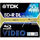 TDK 録画用ブルーレイディスク 50GB（片面2層） 追記型 BDV-R50S