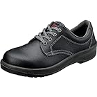 [シモン] 安全靴 短靴 JIS規格 耐滑 快適 軽量 クッション 紐 7511 黒 27.5 cm 3E