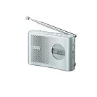 SONY FM/AM PLLシンセサイザーハンディーポータブルラジオ シルバー ICF-M55/S
