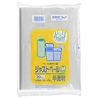 日本サニパック(Sanipak) ゴミ袋 ポリ袋 20L ゴミ箱用 ジャストペール M 20l 半透明 20枚入 ごみ袋 J-25