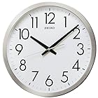 セイコークロック 掛け時計 オフィスタイプ アナログ クオーツ 金属枠 KH409S SEIKO