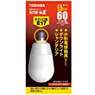 TOSHIBA ネオボールZ A形 60Wタイプ 口金直径17mm 電球色 EFA15EL/13-E17 F41600001210