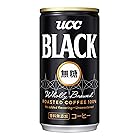 UCC ブラック無糖 コーヒー 缶コーヒー185ml×30本